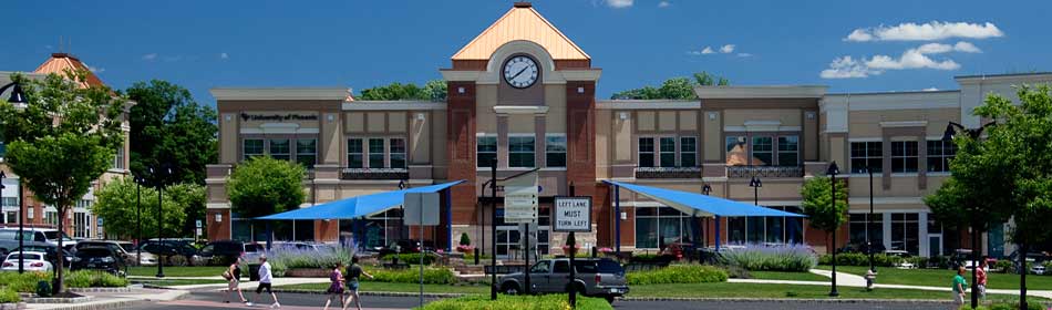 An open-air shopping center with great shopping and dining, many family activities in the Hunterdon County, NJ area